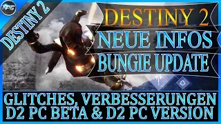 DESTINY 2 INFO - PC VERSION, gefixte GLITCHES, VERBESSERUNGEN & PC BETA [german/deutsch/HD]