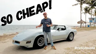The $5,000 Corvette C3 is a BARGAIN!! | Ricky Boada