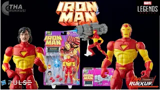 Marvel Legends Modular Iron Man Retro Series Hasbro Pulse Exclusive Review!