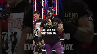 Rey Mysterio honors the late Eddie Guerrero during his 20th anniversary celebration #Short