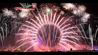 Happy New Year! | London welcomes 2020 With Fireworks Display | London Eye