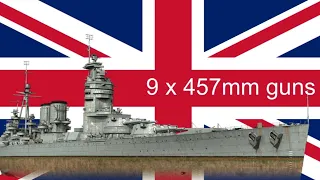 WoWs Blitz T10 British Battlecruiser St Vincent stats and gameplay
