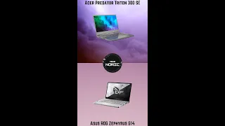 Acer Predator Triton 300 SE vs Asus ROG Zephyrus G14 #Shorts