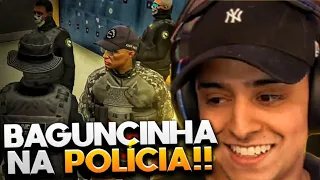 CONNOR & CJ FAZENDO BAGUNCINHA NA POLÍCIA!! A DUPLA DA BAGUNCINHA!!