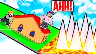 Can We Beat ROBLOX SLIDE HOUSE TUMBLE!? (RAREST SECRET ITEMS UNLOCKED!)