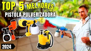 🛑TOP 5 PISTOLAS DE PINTURA DE 2024 - BLACK+DECKER Pintura e Pulverização 🆚 Pistola de Pintura Vonder