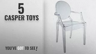 Top 10 Casper Toys [2018]: Modway Casper Kids Chair in Clear