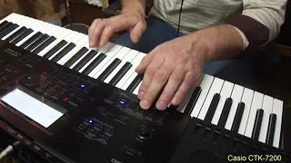 Европа Финал Cover на синтезаторе CasioCTK-7200. Europa Final Cover on CasioCTK-7200 synthesizer.