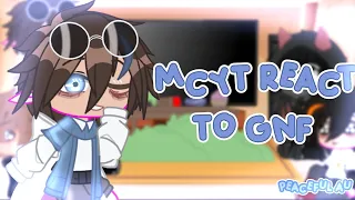 Mcyt react to georgenotfound ! peaceful au / made by addison / Dnf frist video 💞