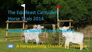 Novice Cross Country: British Eventing Equifeast Calmsden Horse Trials 2014