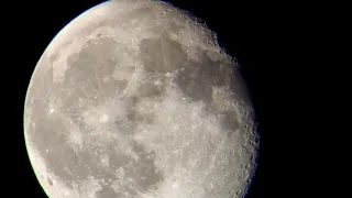 Наблюдаем луну в телескоп