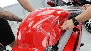 Ducati Panigale V4 Paint Correction, PPF & Ceramic Coating