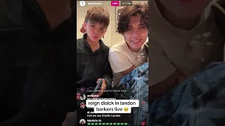 Landon Barker's Baby Brother on LIVE