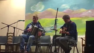 Dromore TradFest Colm Slattery accordion.