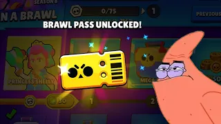 0 TROPHY Account in BRAWL PASS + Box Opening - Brawl Stars