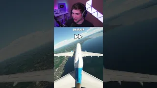 The 8 Minute International Flight