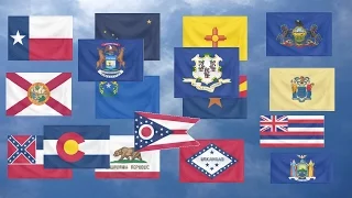 Flag Quiz, US States.