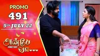 ANBE VAA | Episode 491 Promo | அன்பே வா | Virat | Delna Davis | Saregama TV Shows Tamil