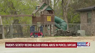 Parents secretly record alleged verbal abuse in Purcell daycare