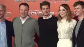 The Amazing Spider-Man 2: Marc Webb, Andrew Garfield, Emma Stone & Dane DeHaan in Italy | ScreenSlam