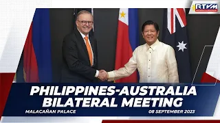 Philippines-Australia Bilateral Meeting 09/08/2023