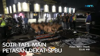 Sudah Tau SOTR Dilarang Tapi Tetap Dilakukan Sambil Bawa Banyak Petasan, Bendera Serta Miras - 86