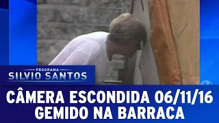 Câmera Escondida (06/11/16) - Gemido na Barraca