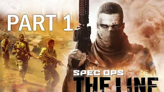 SPEC OPS THE LINE  Gameplay Part 1  [1080p HD 60FPS PC]