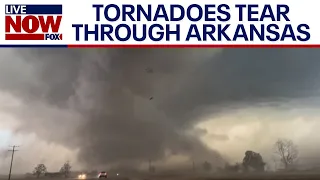 Tornadoes tear through Arkansas: Professional storm chaser details damage | LiveNOW from FOX