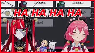Miko got killed but Ollie made her laugh so hard 【Hololive / English Sub】