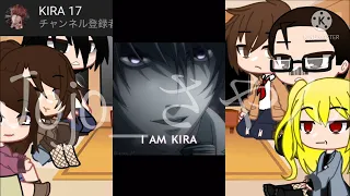 Lights Family react to Yagami (Kira)+Misa    ( •Jojo_ ちゃん• )