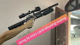 Súng fx mini cành khương vuông - bắn 60m siêu phê