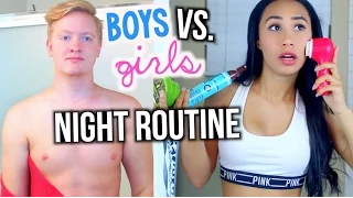 Мальчики VS Девочки: Night Routine - MyLifeAsEva TranslatedUP!