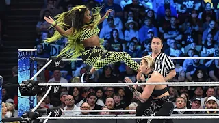 WWE Naomi vs Rhea Ripley 4/15/22 1/2