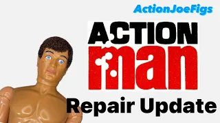 Action Man figure repair update