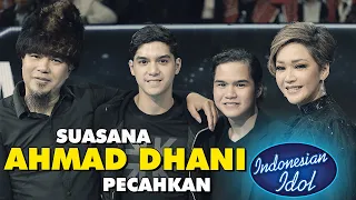 AHMAD DHANI pecahkan suasana Indonesian Idol