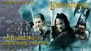 The Lord of the Rings: The Two Towers [PS2] - 3: Gates of Moria [Aragorn Expert Playthrough]