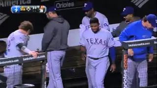 Darvish Farts, Clears Dugout