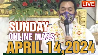 SUNDAY LIVE MASS TODAY REV FR DOUGLAS BADONG APRIL 14,2024