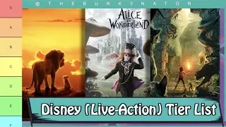 Disney Live Action Remakes Tier List (Ranked)