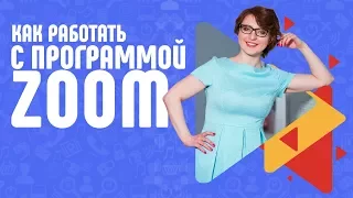 Zoom. Как работать с этой программой?