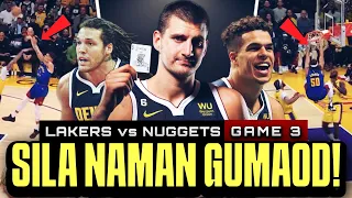 Gordon at Porter naman gumaod! Nagbackfire ang defense ni LeBron! Lakers vs Nuggets Game 3 playoffs