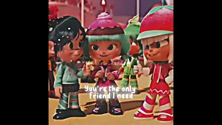 Vanelope, Taffyta and Candlehead Edit🩷💚💖#fypシ #shorts #wreckitralph