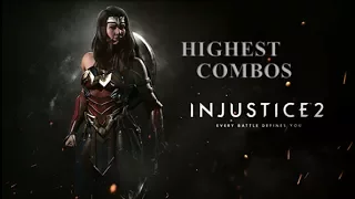 Injustice 2 Wonder Woman Combos & Setups (440.00-869.24) #Swag
