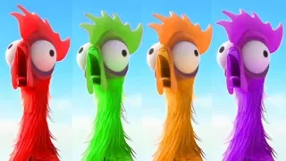 Learn Colors with  Moana and Hei Hei || Disney Movie Learn Colors for Kid || Nursery Rhymes Guera