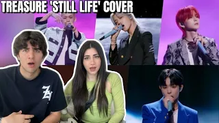 TREASURE  - BIGBANG '봄여름가을겨울 (Still Life)' COVER VIDEO REACTION!!