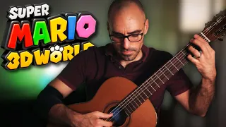 Super Mario 3D World Fingerstyle Guitar Cover - Super Bell Hill w/ Tabs