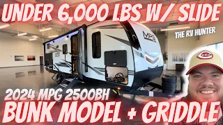 Bunk Model Travel Trailer under 6,000 lbs | 2024 MPG 2500BH