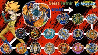 【Geist Fafnir VS ALL Beyblade Burst GT Marathon Battle】 ベイブレードバースト GT 베이블레이드 버스트 진검