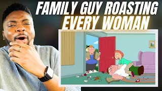 Brit Reacts To FAMILY GUY ROASTING EVERY WOMAN!